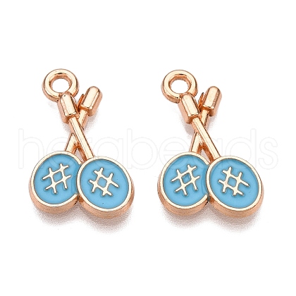 Alloy Enamel Pendants ENAM-T020-61A-1