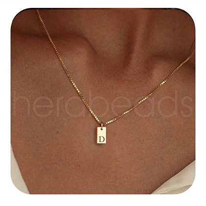 304 Stainless Steel Box Chain Necklaces FS-WG1FEB4-13-1