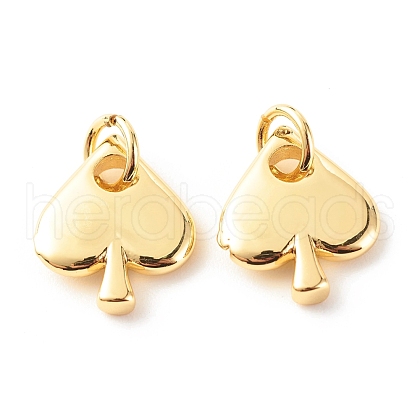Brass Pendants KK-P208-12G-RS-1