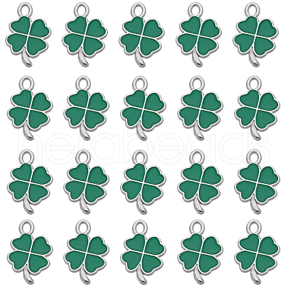 SUNNYCLUE 60Pcs Rack Plating Alloy Enamel Pendants ENAM-SC0004-68-1