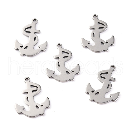 Tarnish Resistant 201 Stainless Steel Pendants STAS-N092-20-1