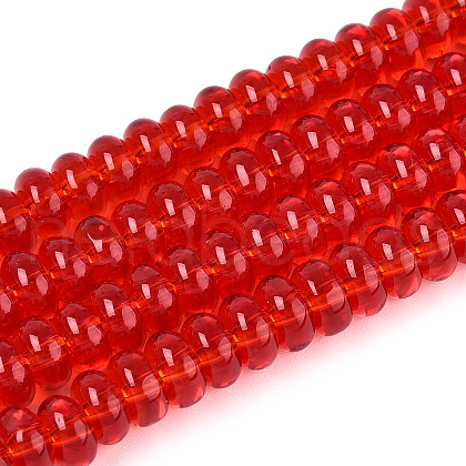 Transparent Glass Beads Strands GLAA-ZX008-4mm-19C-1