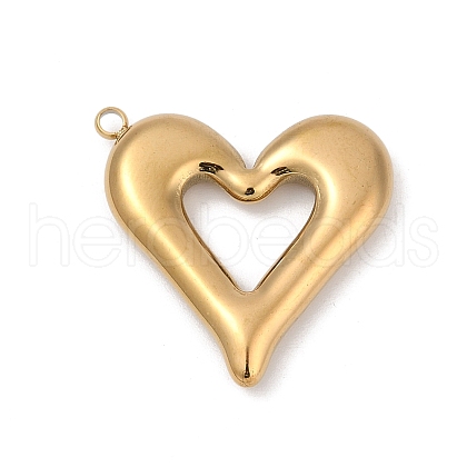 304 Stainless Steel Pendants STAS-S175-43G-G-1