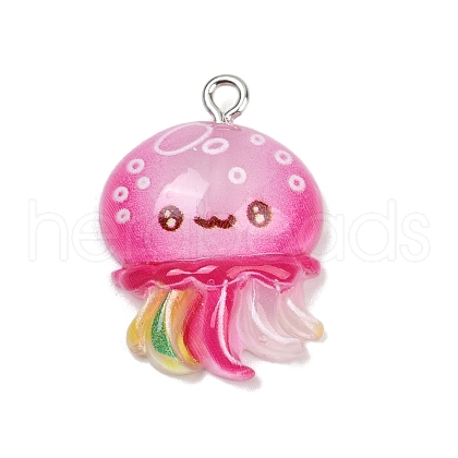 Marine Organism Resin Pendants RESI-Q022-03A-1