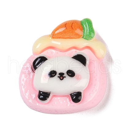 Desserts Theme Opaque Resin Decoden Cabochons RESI-S395-01D-1
