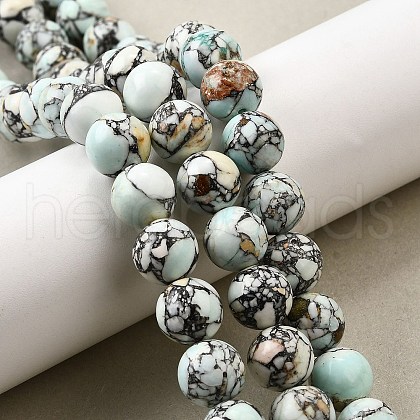 Synthetic Turquoise Beads Strands G-F791-D01-01A-1
