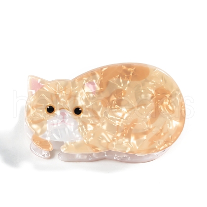 Cat Shape PVC Claw Hair Clips PW-WG79825-03-1