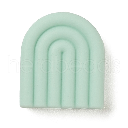 Arch Food Grade Eco-Friendly Silicone Focal Beads SIL-P003-01G-1