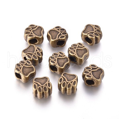 Tibetan Style European Beads X-MPDL-6160-AB-NR-1