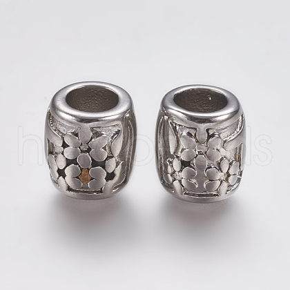 Tarnish Resistant 201 Stainless Steel Beads STAS-L201-04P-1