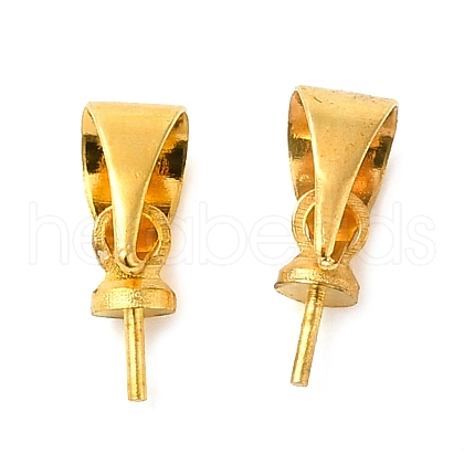 Brass Screw Eye Pin Peg Bails PJ-TAC0001-21G-1