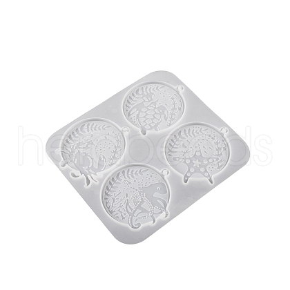 Turtle & Dolphin & Starfish & Seahorse Pendant Silicone Mold PW-WGD6E5F-01-1
