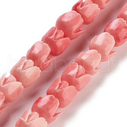 Synthetic Shell Beads Strands CORA-B001-05A-04-1