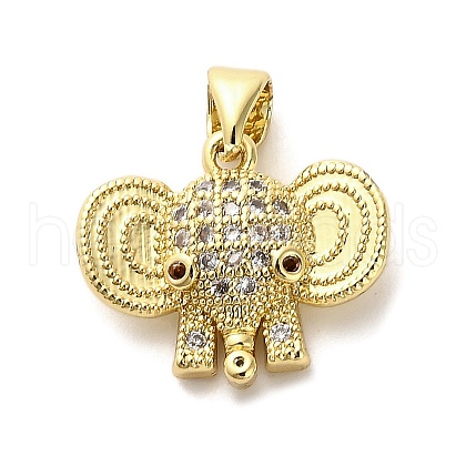 Brass Pendants KK-M324-21G-1