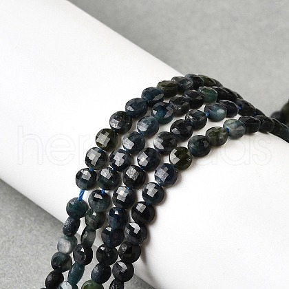 Dyed Natural Tourmaline Beads Strands G-C179-A4mm-03-1