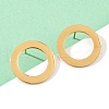 304 Stainless Steel Stud Earrings EJEW-B139-01G-2