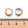 304 Stainless Steel Hoop Earrings EJEW-Z123-01A-GP-5