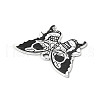 Halloween Alloy Enamel Pendants X-ENAM-I053-C04-3