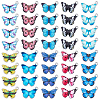 SUNNYCLUE Printed Alloy Enamel Pendants PALLOY-SC0002-35-1