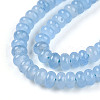 Dyed Natural White Jade Beads Strands G-T139-57A-05-3