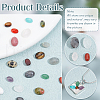   48Pcs 24 Styles Natural Mixed Gemstone Cabochons G-PH0002-54-4