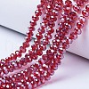 Electroplate Glass Beads Strands EGLA-A044-T1mm-A01-1