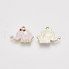 Alloy Enamel Pendants ENAM-N048-007B-2