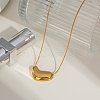 European Style Stainless Steel Heart Pendant Necklaces for Women Men VR3577-1-1