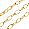 304 Stainless Steel Textured Cable Chains STAS-P386-10G-1