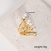 Brass Rhinestone Adjustable Cuff Open Rings for Women FA8616-5
