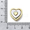 Brass Micro Pave Cubic Zirconia Pendants Set KK-V010-08GP-03-3