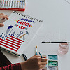 Plastic Reusable Drawing Painting Stencils Templates DIY-WH0202-307-6