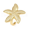Ocean Theme Brass Cuff Rings RJEW-C135-01G-14-4