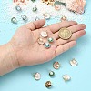 20Pcs 4 Styles Alloy Pendants ENAM-YW0004-03-5