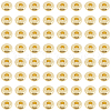 CREATCABIN 200Pcs Brass Spacer Beads KK-CN0002-74-1