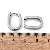 Non-Tarnish 304 Stainless Steel Huggie Hoop Earrings X-STAS-H156-11A-P-3