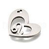 201 Stainless Steel Pendants STAS-A116-01P-05-2