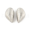 Brass Hoop Earrings for Women EJEW-U041-06P-4