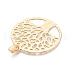 Plating Alloy Big Pendants PALLOY-T090-14G-2