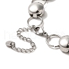 Handmade 304 Stainless Steel Necklaces NJEW-Q333-02D-01-3