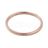 Ion Plating(IP) 304 Stainless Steel Micro Pave Clear Cubic Zirconia Finger Rings RJEW-B068-01C-RG-3