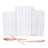 SUPERFINDINGS 150Pcs 3 Styles PE Makeup Brush Protector Reusable Expandable Mesh Cover MRMJ-FH0001-42A-1