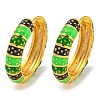 Rack Plating Brass Hoop Earrings EJEW-C102-44G-2