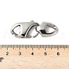 316 Surgical Stainless Steel Lobster Claw Clasps STAS-H234-10P-03-3