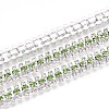 Iron Rhinestone Cup Chains CH-T006-04S-06-1