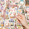 Easter Rabbit Paper Sticker STIC-C013-05-3