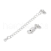 Brass Lobster Claw Clasps KK-F875-15P-2