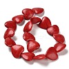 Synthetic Howlite Beads Strands TURQ-F018-08-3