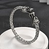 Viking 304 Stainless Steel Open Cuff Bangles for Men BJEW-U001-07M-AS-4