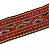 Embroidery Polyester Ribbons OCOR-WH0033-39-2